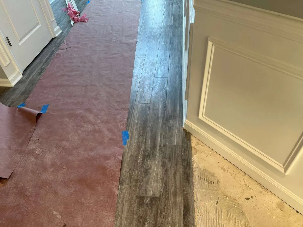 Completed marble shower restoration in Heartland